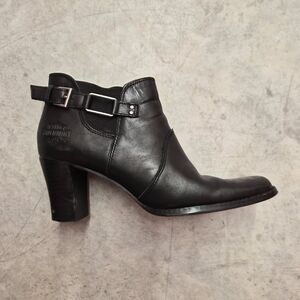 Harley-Davidson Black Heeled Boots